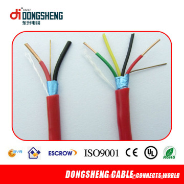 Cable de la alarma de incendio de la base del PVC 4 con el PVC rojo de Lzsh